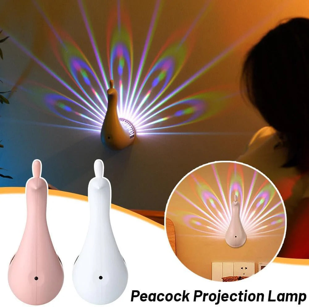 Magical Peacock Night Lamp