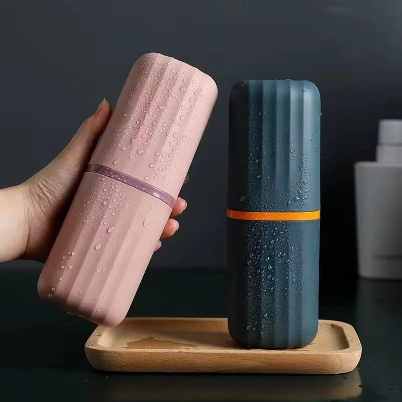 Toothbrush Holder- Pack of 2 (Multi Color)