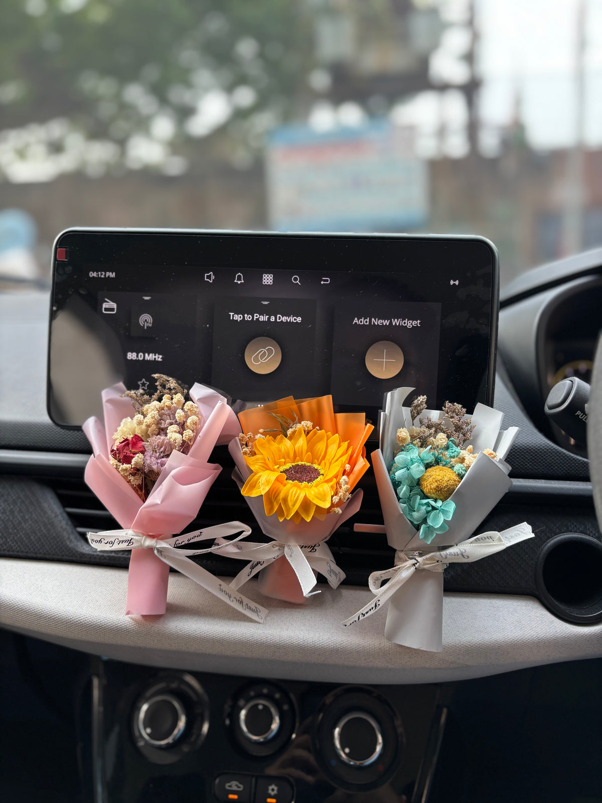 Charming Car Bouquet Freshener (PACK OF 3)