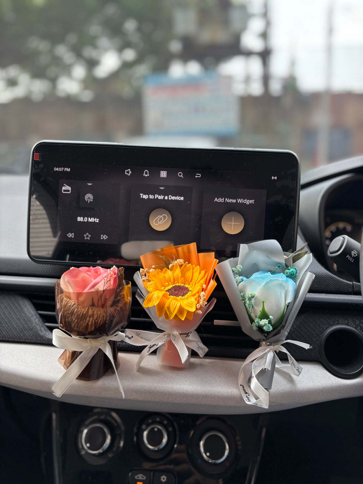 Charming Car Bouquet Freshener (PACK OF 3)