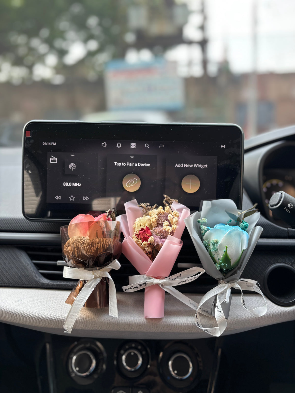 Charming Car Bouquet Freshener (PACK OF 3)