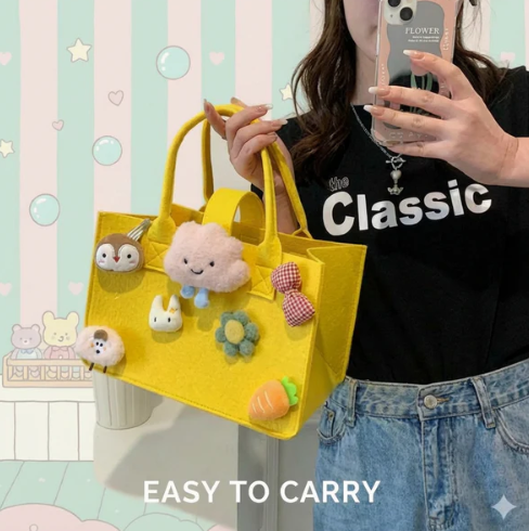 Animal Felt Bag