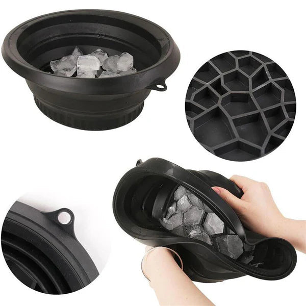 Silicone Face Ice Bowl