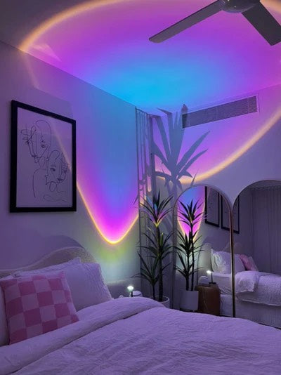 Sunset Lamp by All Essentials with 16 Colors in 1, with Remote