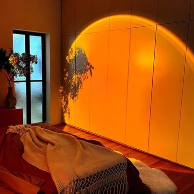 Sunset Lamp by All Essentials with 16 Colors in 1, with Remote