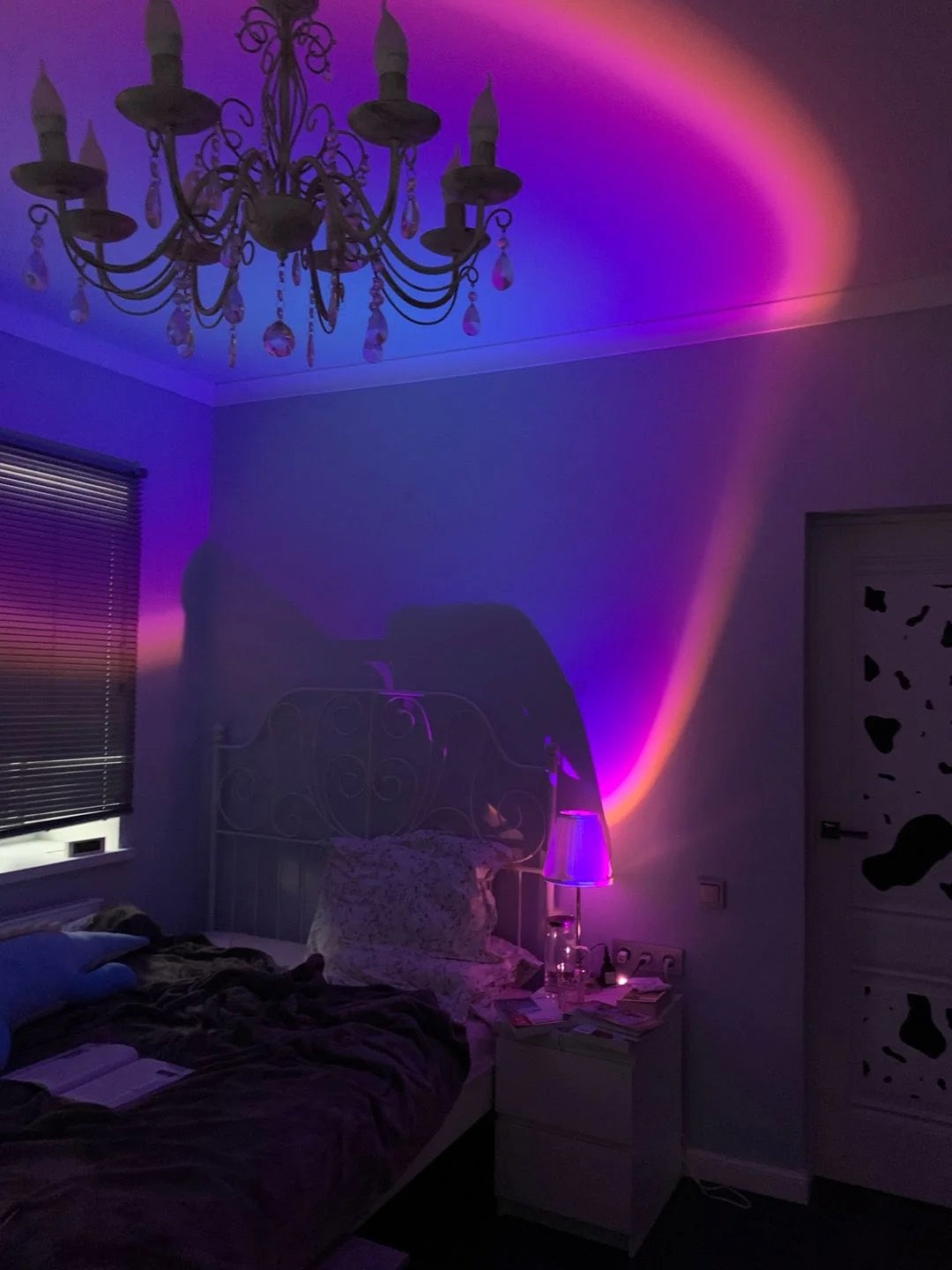 Sunset Lamp by All Essentials with 16 Colors in 1, with Remote