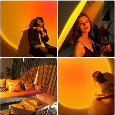 Sunset Lamp by All Essentials with 16 Colors in 1, with Remote