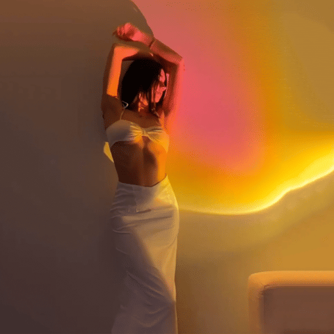 Sunset Lamp by All Essentials with 16 Colors in 1, with Remote