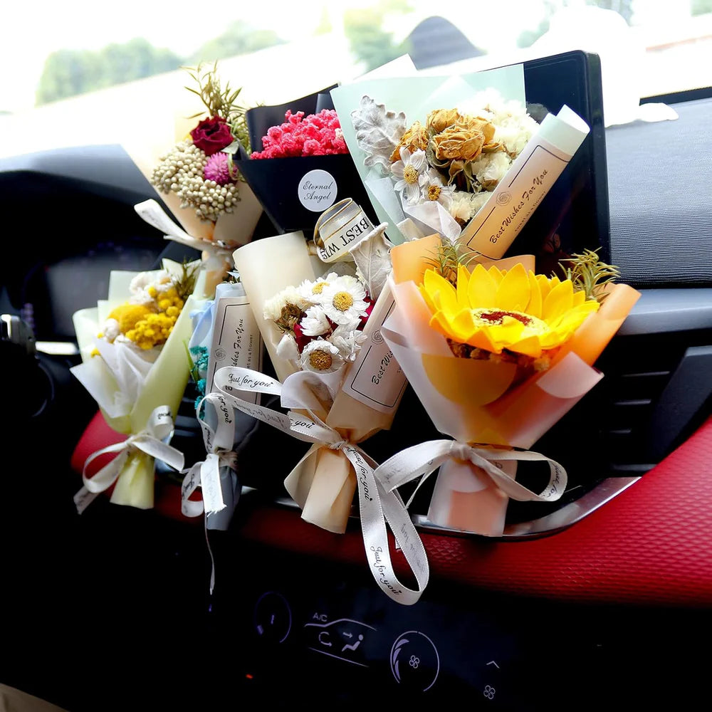 Charming Car Bouquet Freshener (PACK OF 3)