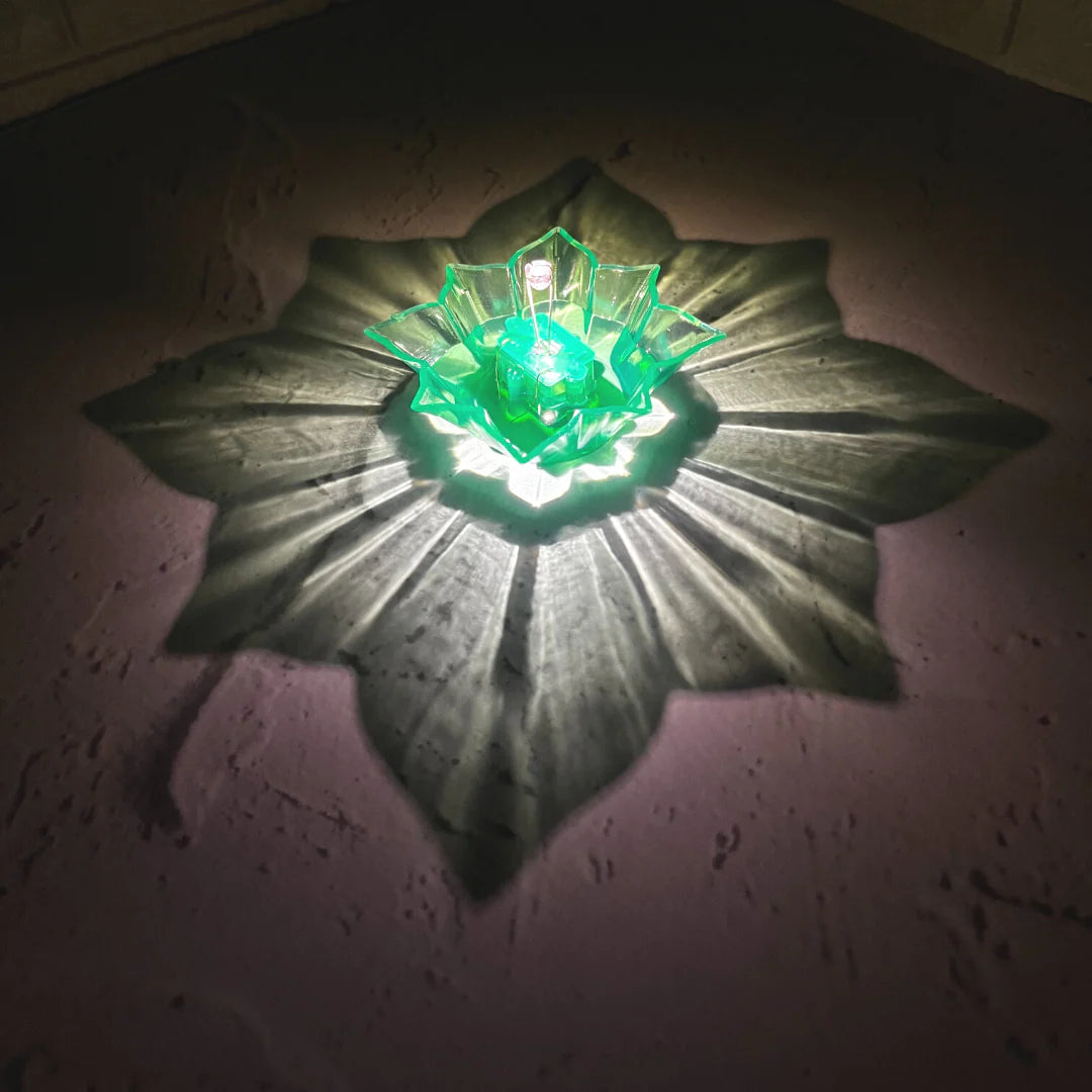 3D Reflective Diya Set- Pack of 12