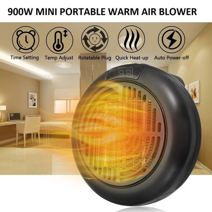 Mini Portable Electric Heater Fan