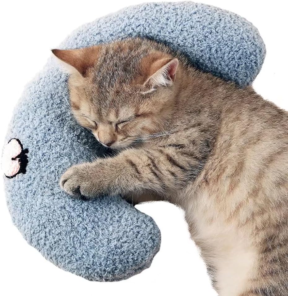 Fluffy Kitty Snuggle Pillow