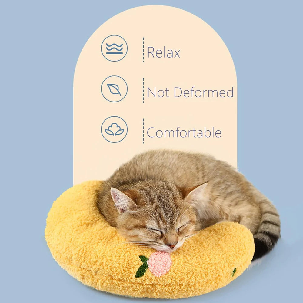 Fluffy Kitty Snuggle Pillow
