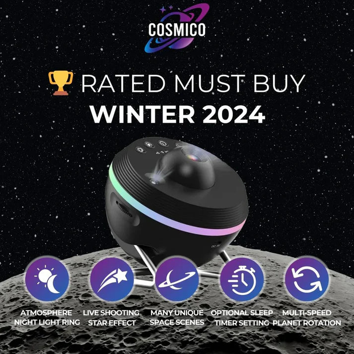 Cosmic stellar galaxy projector