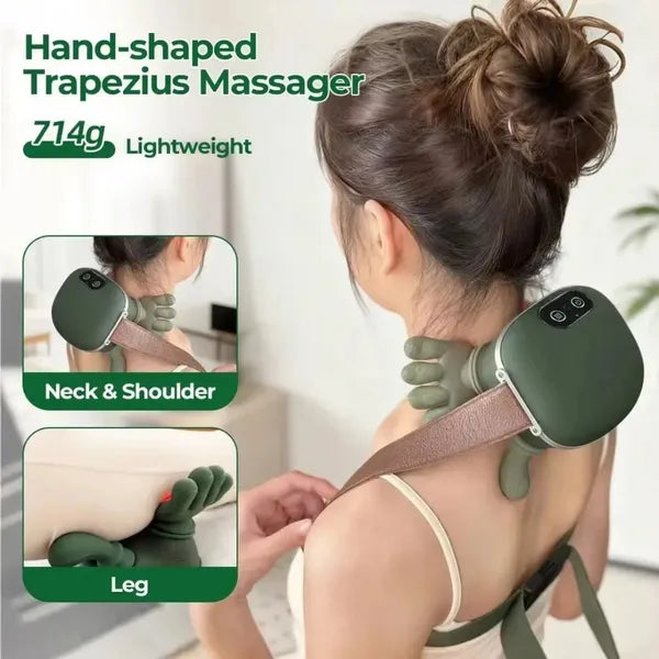Premium Hand-Shape Neck & Shoulder Massager
