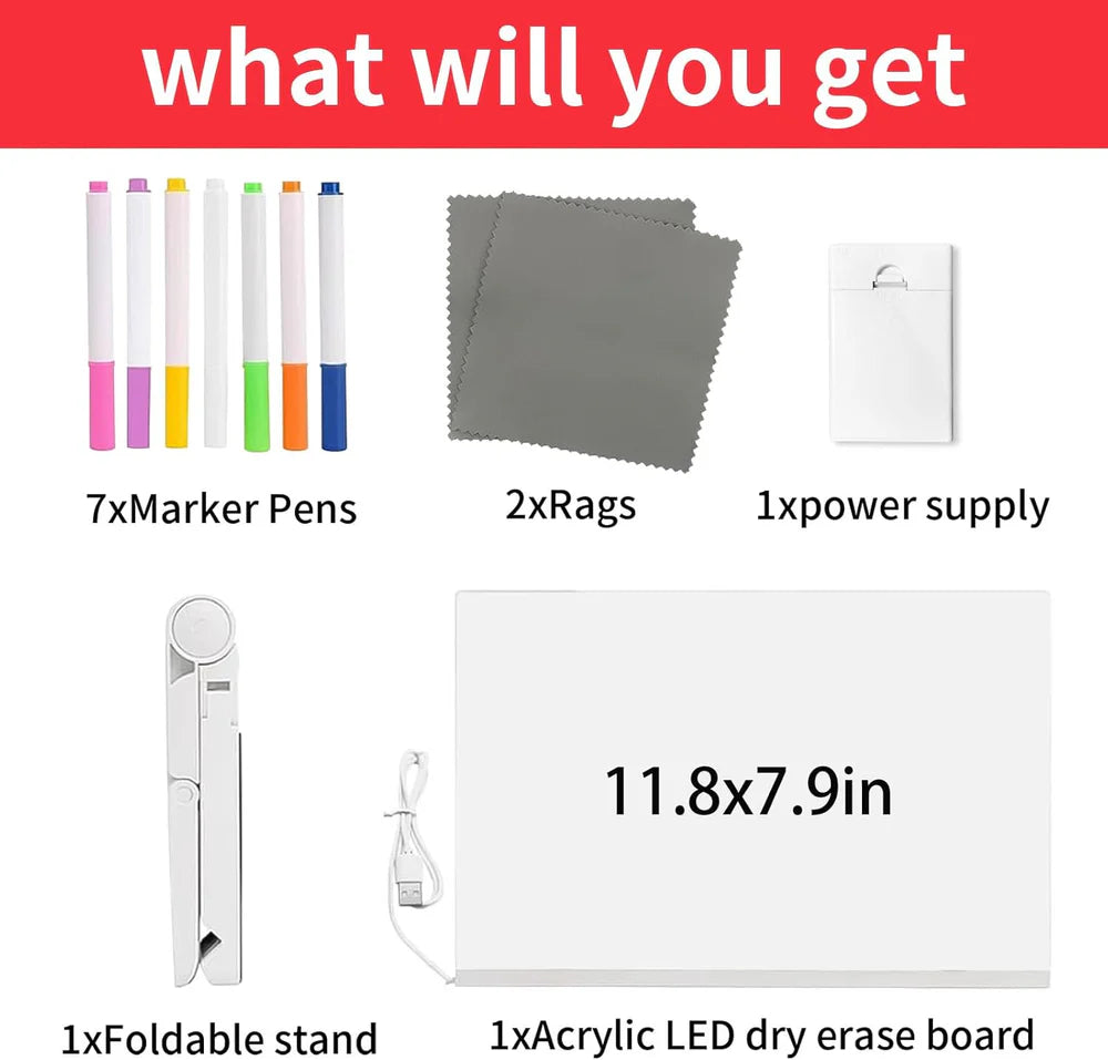 Colorful LED Message Board