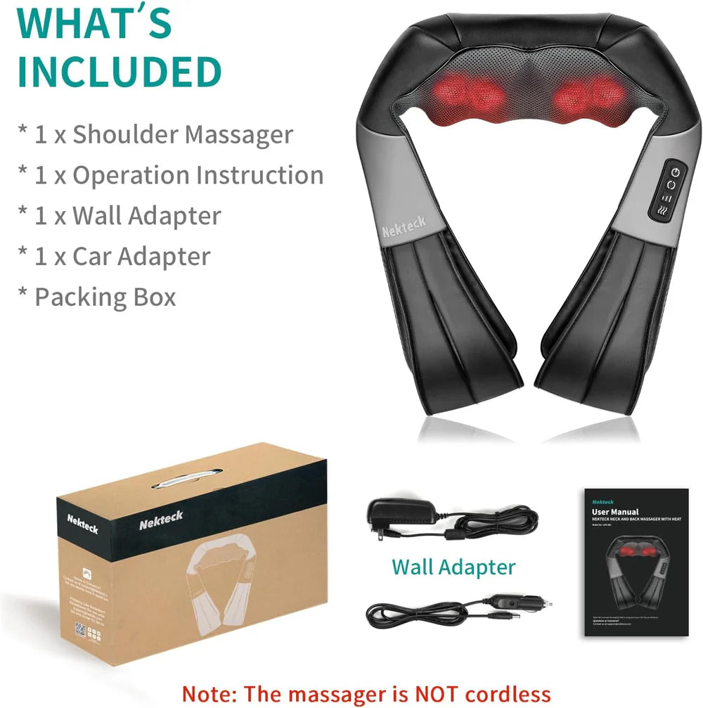 RelaxEase Neck & Back Massager