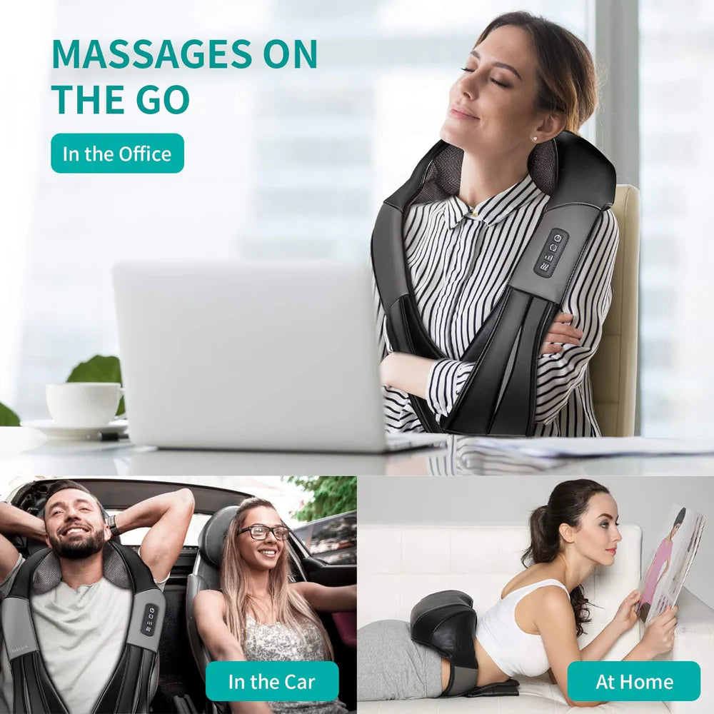 RelaxEase Neck & Back Massager