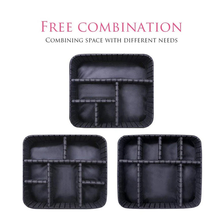 Makeup Bag With LED Mirror & Free 10x Magnifying Lens
