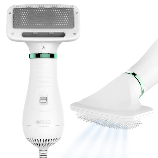 Pet Grooming Dryer Brush Combo