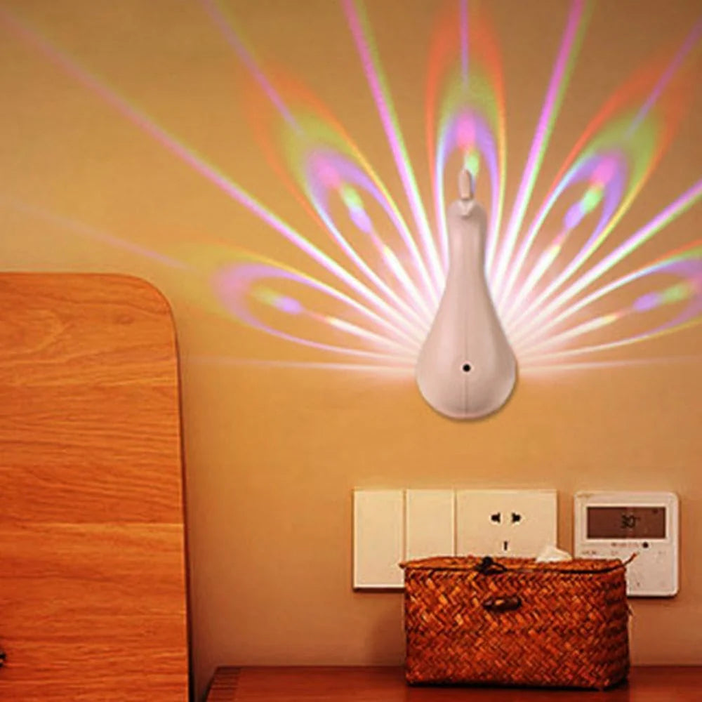 Magical Peacock Night Lamp