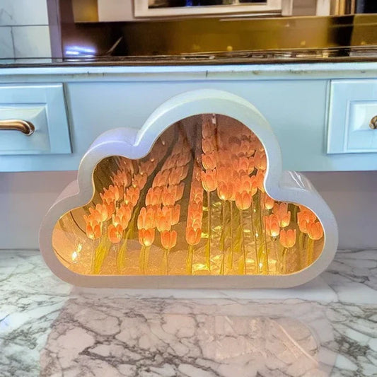 Infinite Cloud Mirror Tulips