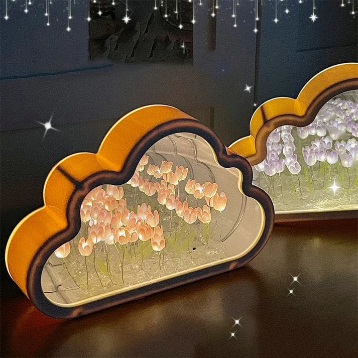 Infinite Cloud Mirror Tulips