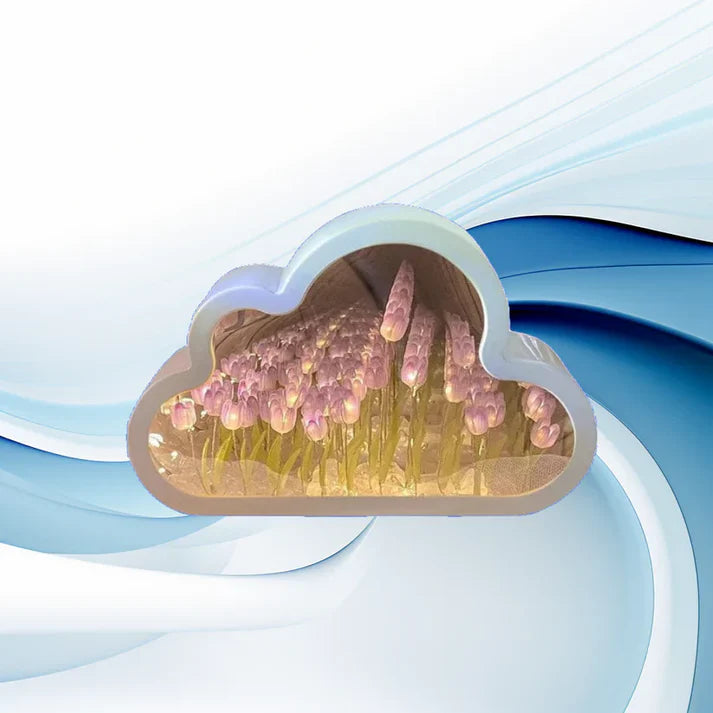 Infinite Cloud Mirror Tulips