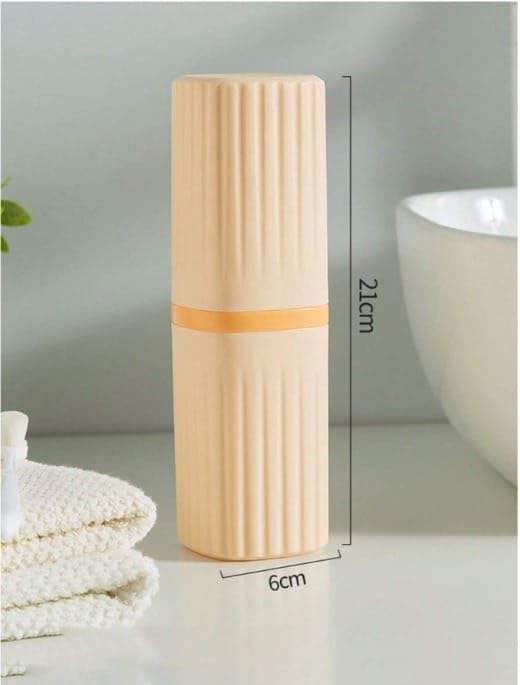Toothbrush Holder- Pack of 2 (Multi Color)